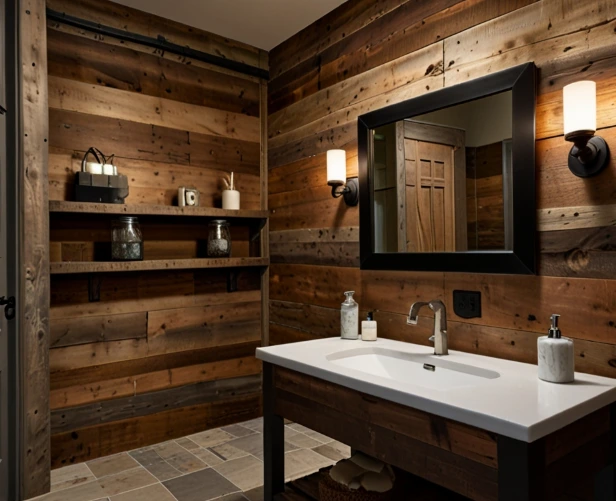 Reclaimed Wood Walls