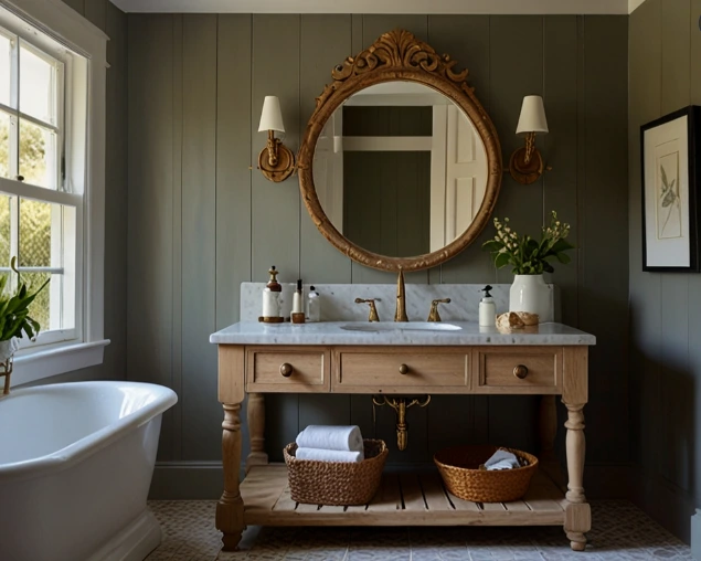 Farmhouse-Style Vanity